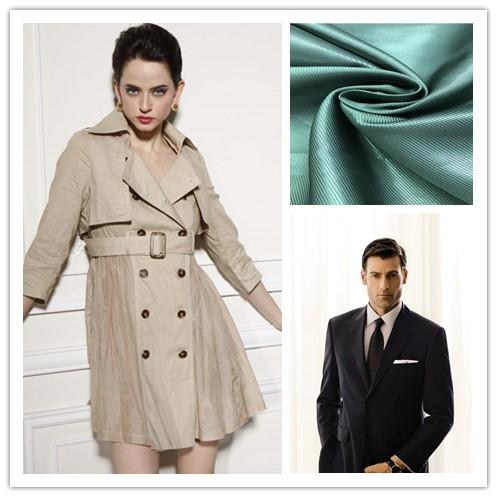 Cheap 55% P 45% V Twill Inner Lining Fabric Small Shrinkage Excellent Color Fastness for sale