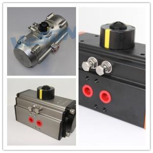 Quality Aluminum Alloy Rack Pinion Actuator Quarter Turn Pneumatic Actuator wholesale