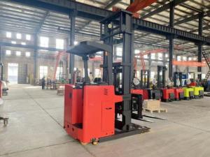 Quality Seat Style 3 Way Pallet Stacker 3 Way Forklift Side Stand On wholesale