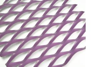 Quality Curtain Walls Aluminum Expanded Mesh LWD115mm X SWD40mm PVDF Finished wholesale