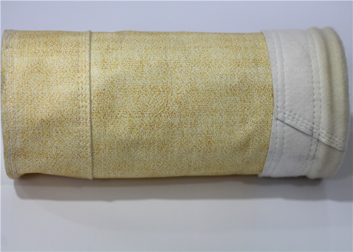 Woven Aramid Filter Bag , Meta Aramid Felt Fiber Socks 100-260°C Working Temperature