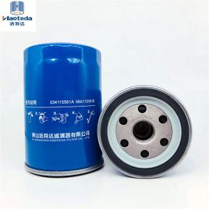 Quality 034115561A 06A115561B Auto Parts Oil Filter Santana Passat Jetta Screw On Filter wholesale