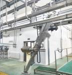 304 Stainless Steel Slaughterhouse Cow Machine 2480*1340*1480mm