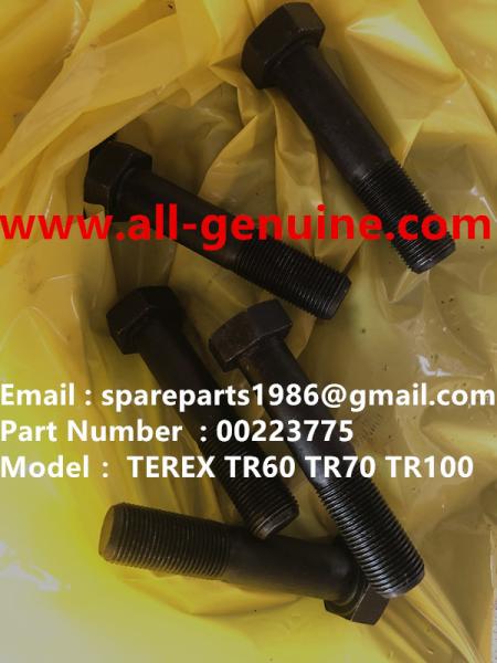 TEREX 00223775 BOLT MINING QUARRY NHL RIGID DUMP TRUCK TR35 TR50 TR60 TR100 3303