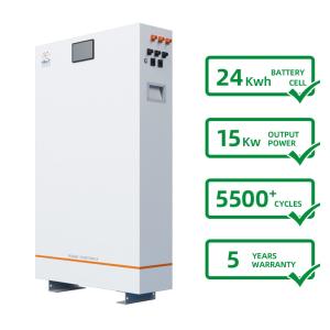 Quality Eco-Friendly Backup Household Energy Storage Deep Cycle Solar Battery 24kwh wholesale