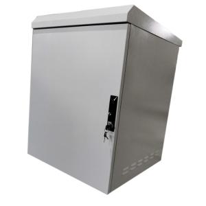 Quality IP65 14U Outdoor Telecom Cabinet Powder Coating Finish wholesale