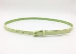 Green Ferrakiss Women 'S 1.5cm Wide PU Dress Belt Metal Matching Color