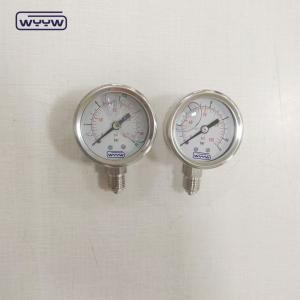 Quality Bottom Mount Liquid Filled Hydraulic Pressure Gauge For Automotive Industry wholesale