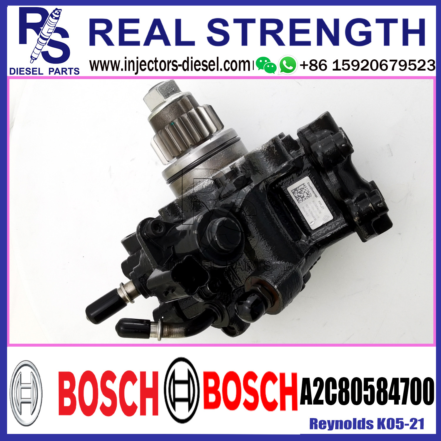 Diesel Fuel Injection Pump A2C80584700 for renault K05-21 Engine