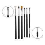 Classic Aluminum Ferrule Eyeshadow Makeup Brush Set For Professional Blending