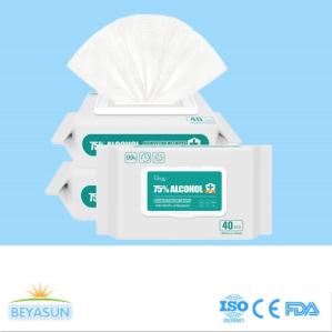 Quality 75% Alcohol Hand Disinfectant Disposable Wet Wipes For Daily Home Anti Virus wholesale
