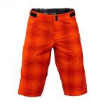Orange Sublimation Custom Mountain Bike Downhill Shorts