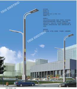 Quality 8M Q235 sqare landscape street light with aluminum fixture&amp;reflector wholesale