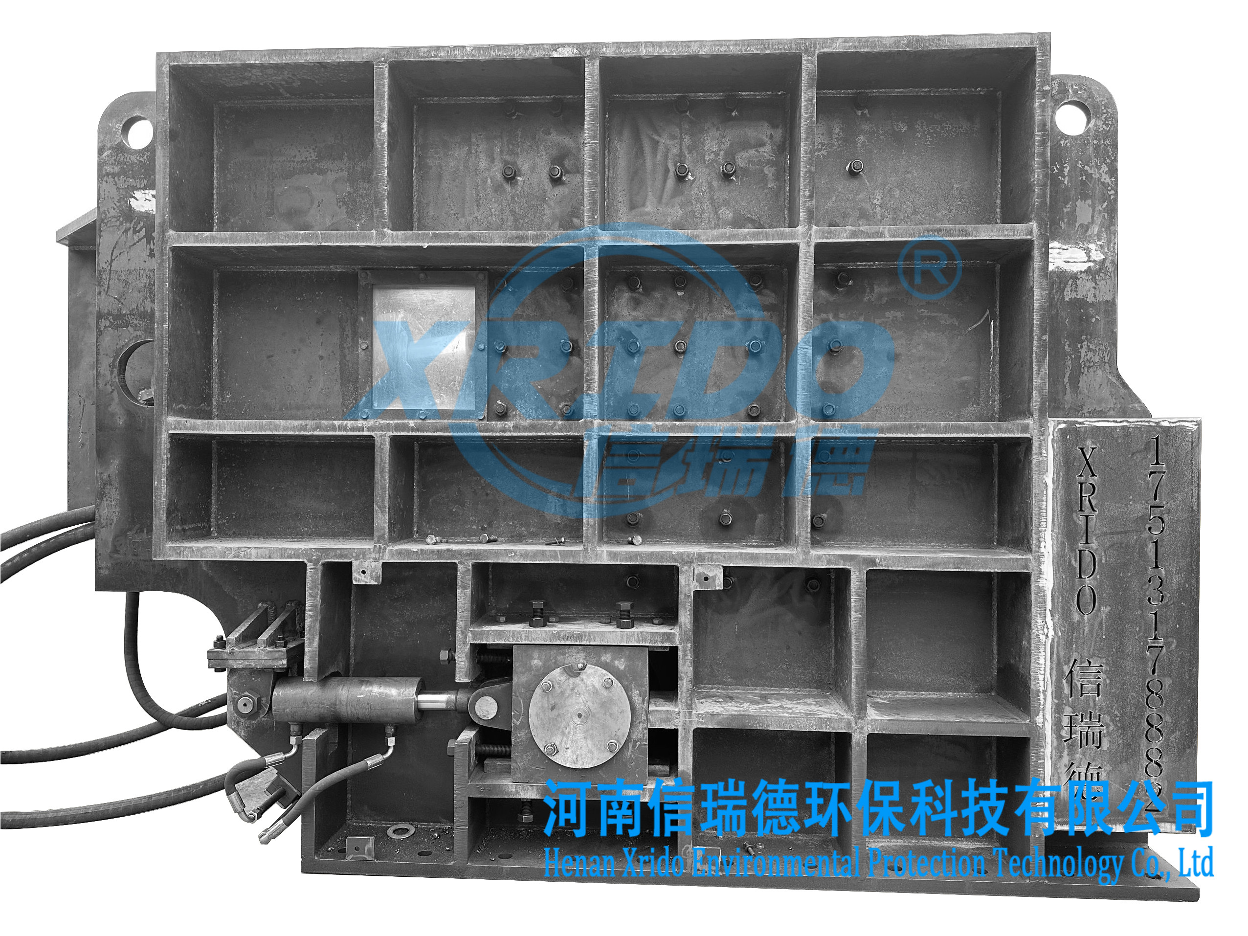 Aluminum Blocks Shredder Scrap Metal Recycling Machine Car Engine Crusher Scrap Metal Shredders