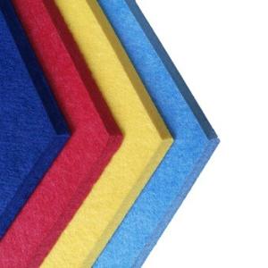 Quality 3D 9mm Thick Eco-Friendly PET Sound Dampening Decor Acoustic Wall Panels wholesale