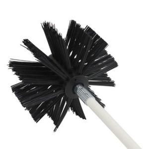 Quality Nylon Filament Flexible Chimney Cleaning Brush Kit 4 Inch Dryer Vent Cleaner Brush wholesale