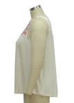 National Flavors Embroider Ladies Tank Tops Loose Fitting Camisole Tops Soft