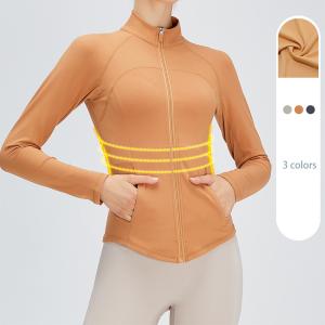 Quality Slim Fit Nylon Women Sports Jacket Full Zipper Horse Riding Jackets wholesale