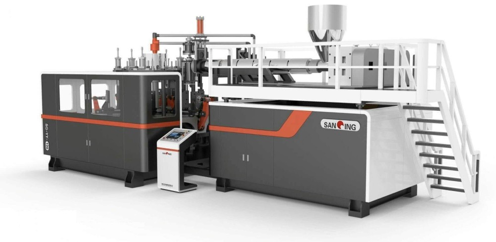 6 Molds Plastic Jar Blow Molding Machine 0.8MPa 700PCS Per Hour