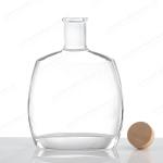 700ml 750ml Gin Rum Spirit Whiskey Glass Flint Bottles with Glass Lids and