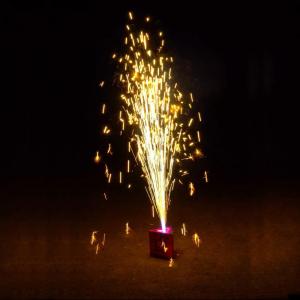 Quality 1.4G Chinese Custom Outdoor Fireworks Wholesale Triangular Fountain Funny Toy Fireworks For Wedding New Year Party Celebration wholesale