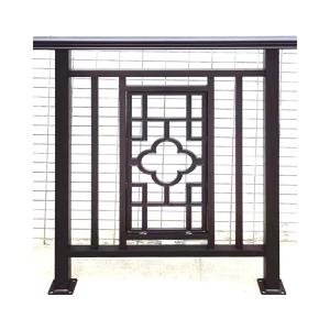 Quality Outdoor Building Balcony Railing Metal Stainless Steel Pipe Railing Balcony wholesale
