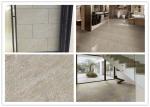 Elegant Glazed Sandstone Porcelain Tiles Wall Decoration Yellow Beige Color