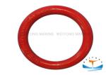High Strength Rigging Lifting Equipment Forged Weldless Round Ring Red Ral3020