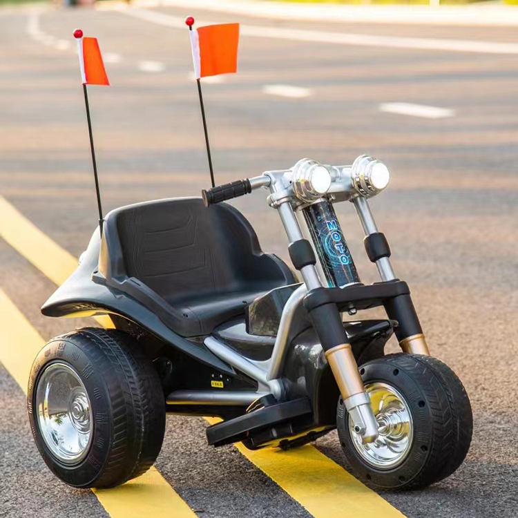 12v7 Dual-Drive 540 Motor Lighting and Music Ride-On Motorcycle Car for Kids Manufactured