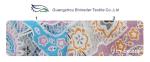 Colored Cotton Floral Polyester Lace Fabric Burnout Allover Lace for Lady