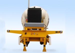 Quality Construction Material Carbon Steel Tanker Trailer , Concrete Mixer Trailer 12 CBM wholesale