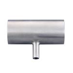 Straight Reducing Tee Sanitary Pipe Fittings And Valves ASME BPE Standard