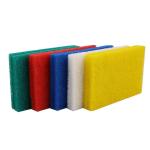 Customized Kitchen Scouring Pads Corrosion Proof Wear Resisting Portable