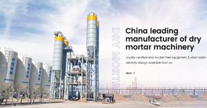Quality 380V 50HZ Tile Adhesive Machine / Mixing Packagiing Dry Mortar Production Line wholesale