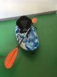 Recreational Touring Kids Ocean Kayak , Adjustable Wave Junior Kayak High