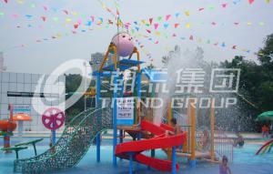 Quality Entertainment Fiberglass Kids' Water Playground Commercial Water Park Equipment wholesale