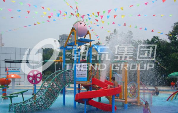 Entertainment Fiberglass Kids' Water Playground Commercial Water Park Equipment
