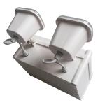 2x6w LED Twin Spot Emergency Rechargeable Lighting IP65 Waterproof