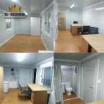 Quick Build Portable Living Containers Single Person Apartment Style Emergency