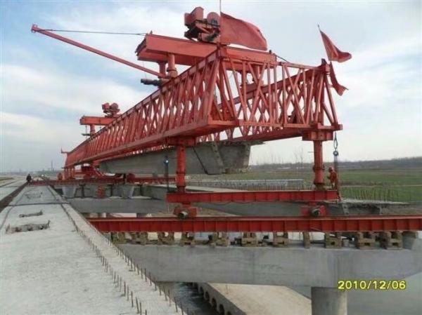 JQJ 30 / 120t highway bridge erecting machine, bridge construction beam moving