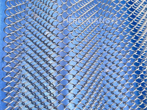 Cheap 6mmx6mm Aluminum Drapery Metal Mesh Curtain For Fireplace Screen for sale