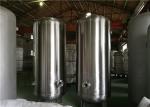 Horizontal Pressure Vessel Design Gas Storage Tanks , Stainless Steel Pressure