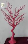 UVG DTR25 colorful plastic dry tree branch decoration wedding centerpieces for