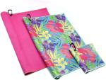 Custom Logo Soft Microfiber Golf Waffle Towel Plain Dyed