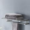 Buy cheap Stainless Steel 304 Towel Shelf Holder Wall Mount OEM Hotel Bathroom Towel Rack from wholesalers
