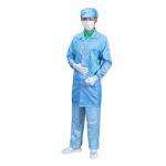 ESD coverall cleanroom clothes Anti-static cleanroom garments ESD clothes