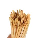 Natural Yellow Paper Milkshake Straws Organic Healthy Dye Free FDA Approved