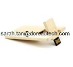 Customized Logo Printing Wooden Business Card High-speed USB Flash Drives