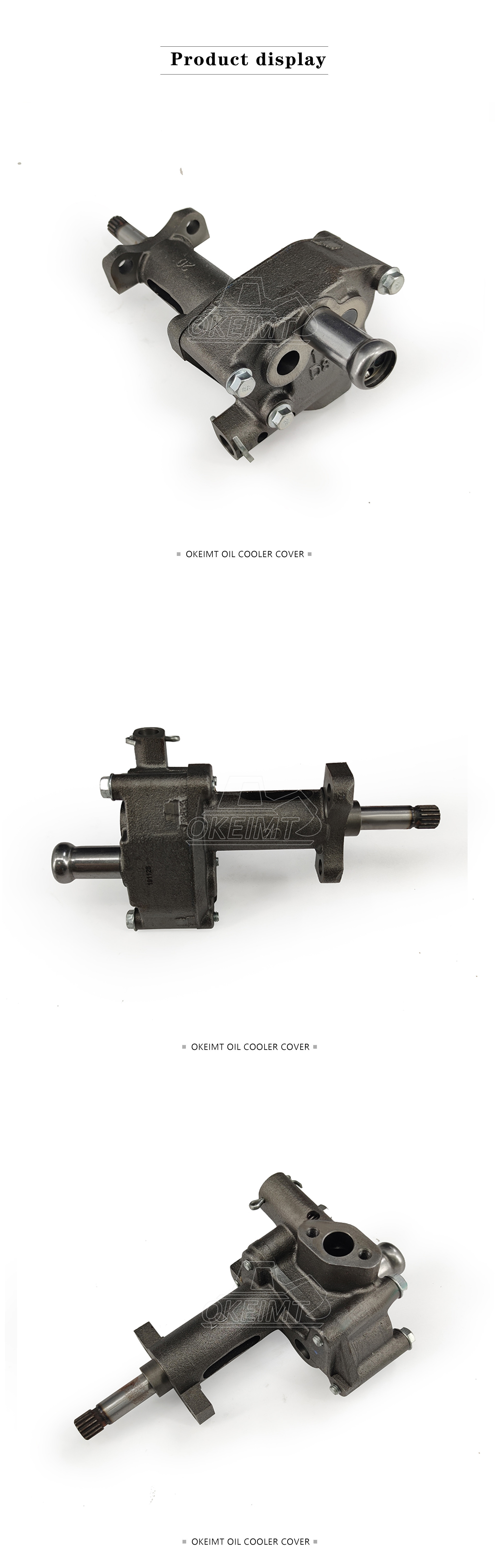 6BD1 Diesel Engine Oil Pump 8-94366-241-01 With Long Lifetime