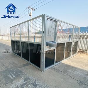 Quality Secure And Durable 10ft Length Brown Horse Stable Best Choice For Horse's Well-Being wholesale